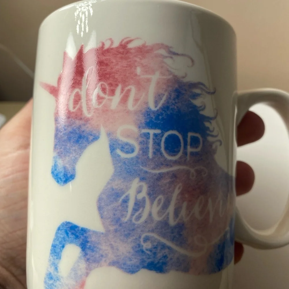 Pink and Purple Unicorn Mug  NWT